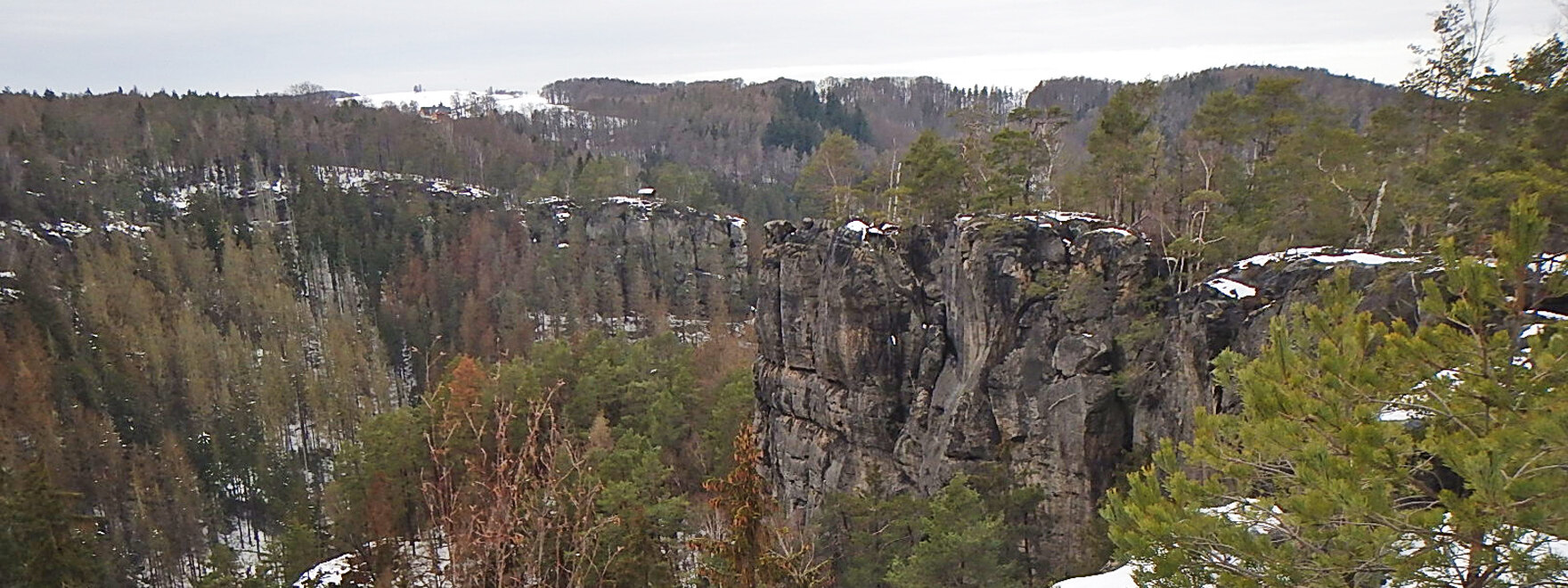 Blick ins Polenztal