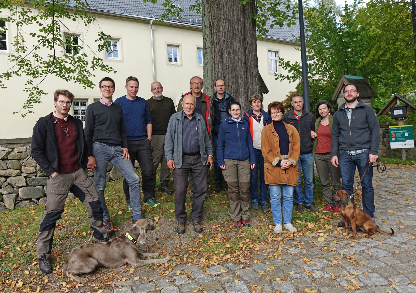 Gruppenfoto des Projektteams